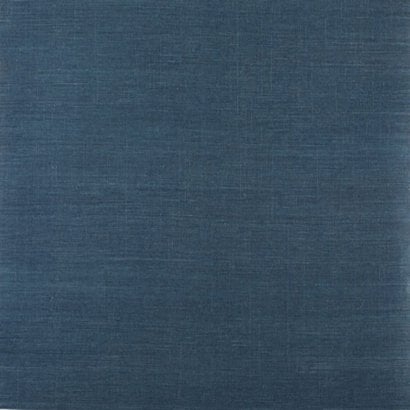 Sisal Grasscloth Wallpaper, Blue, Double Roll - Image 0