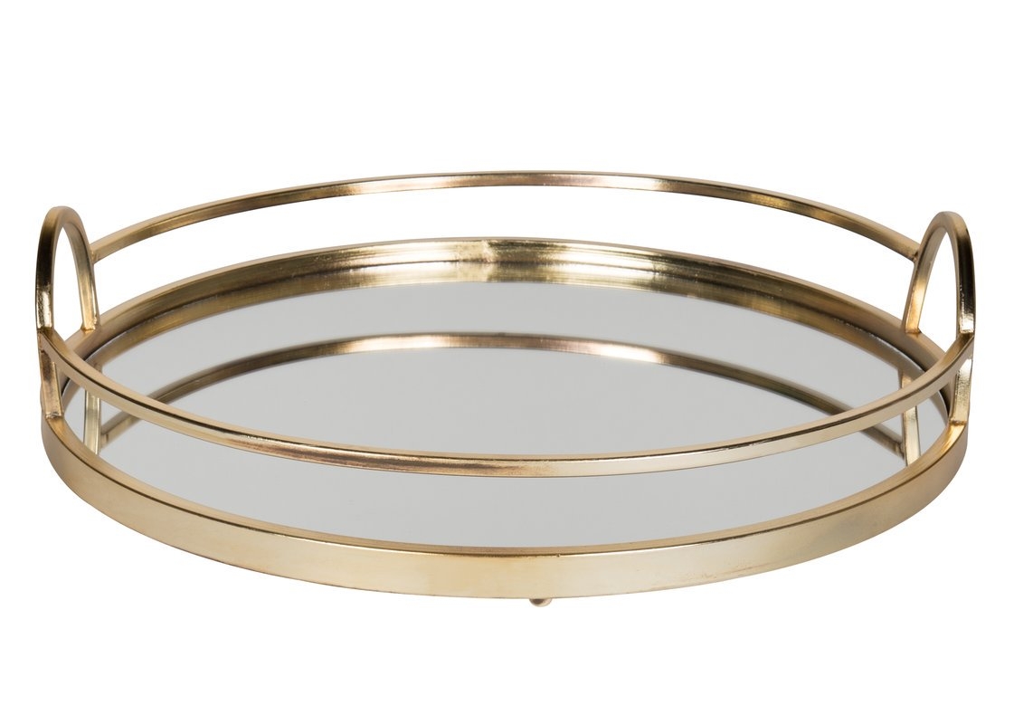 Gold Metal Accent Tray - Image 0
