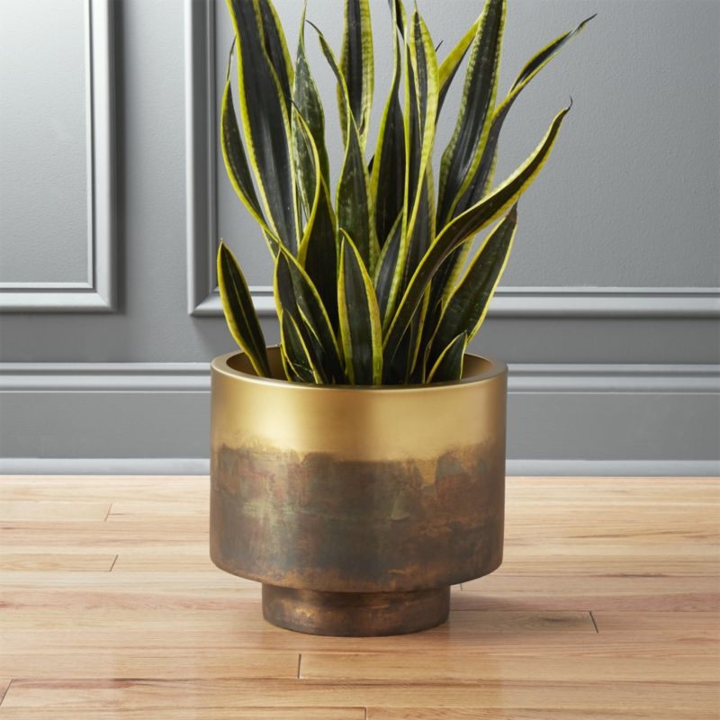 sahara brass planter - Image 1