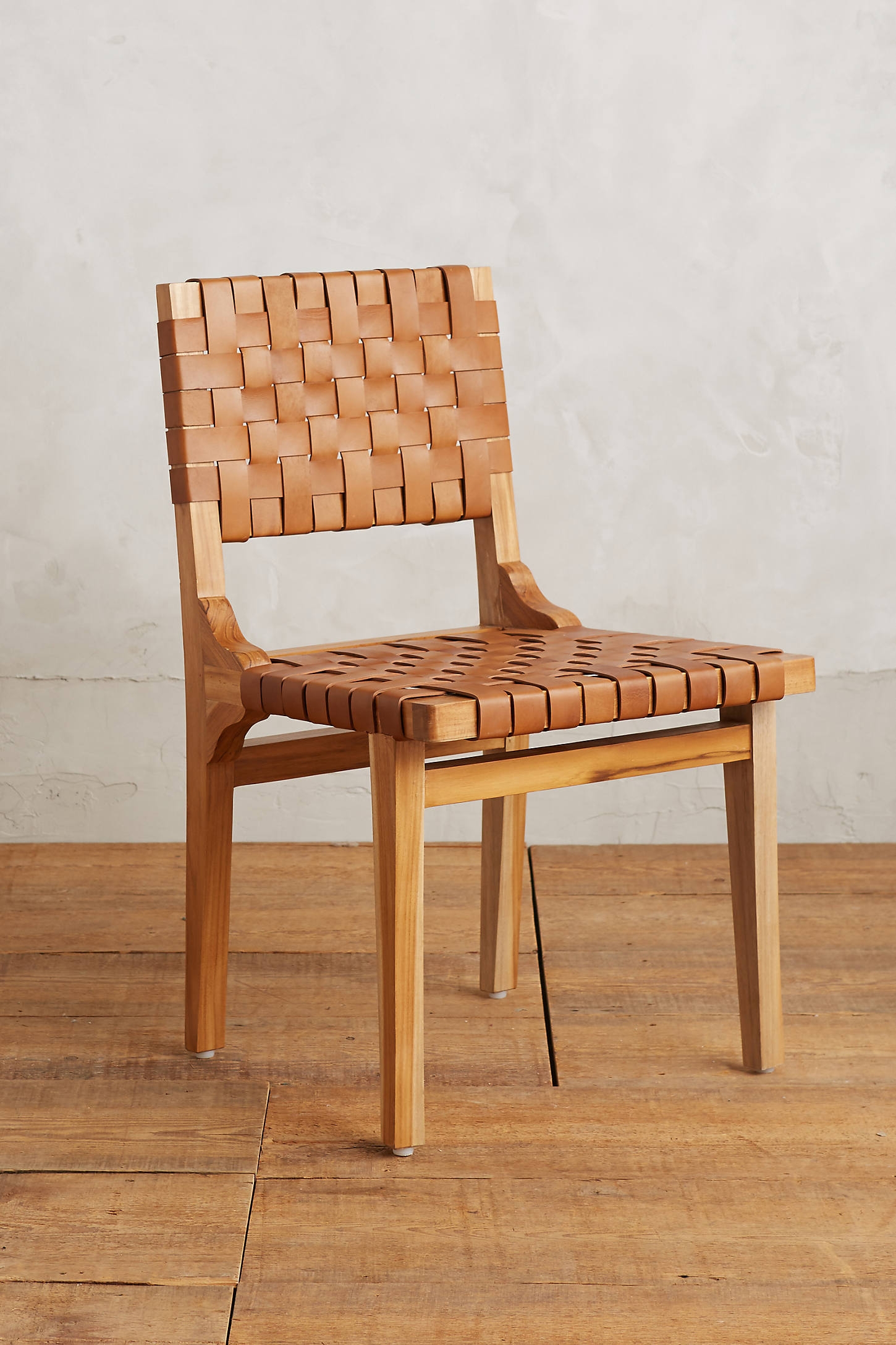 Leather Loom Dining Chair - Image 0