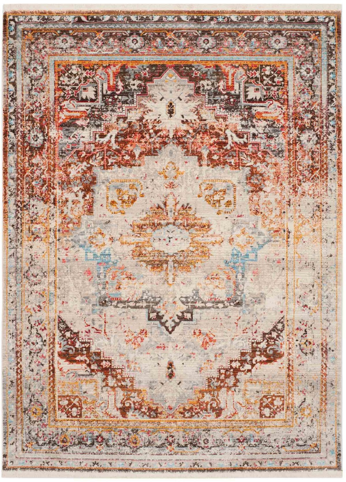 Arlo Home Vintage Persian Rug, 6x9 - Image 0