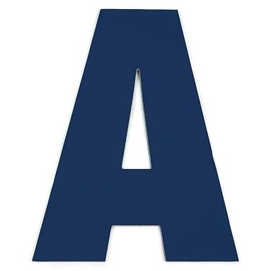Taylor Wall Letters, Letter A, 30" Painted Navy - Image 0