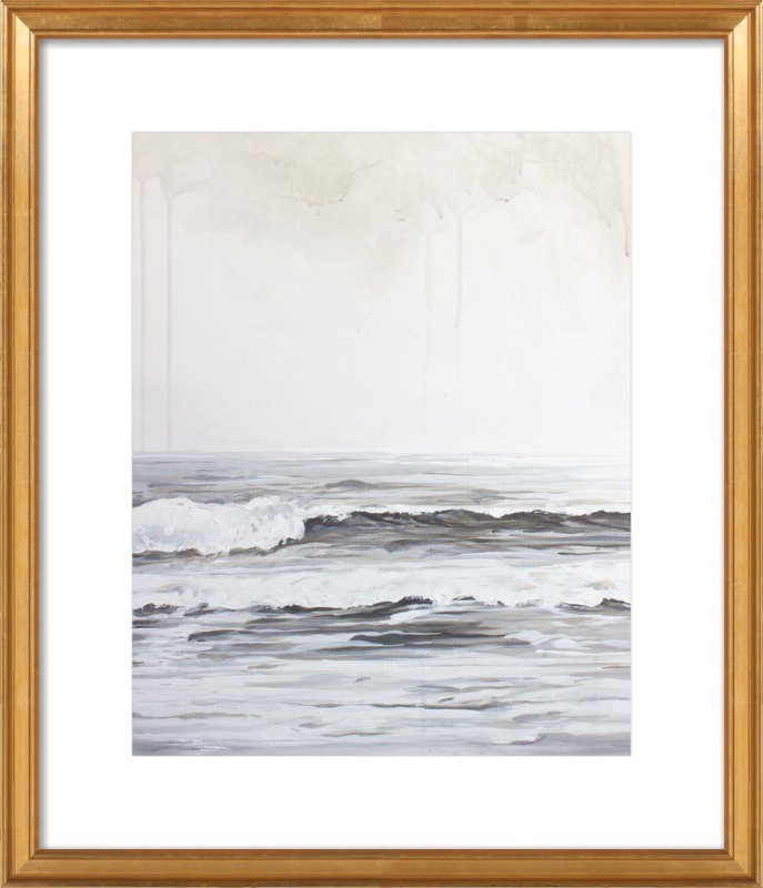 Ocean Air - 20" x 24" - Gold leaf wood frame with mat - Image 0