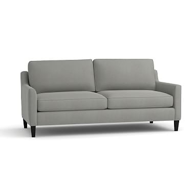 Beverly Upholstered Sofa 80", Polyester Wrapped Cushions, Performance Everydaysuede(TM) Metal Gray - Image 0
