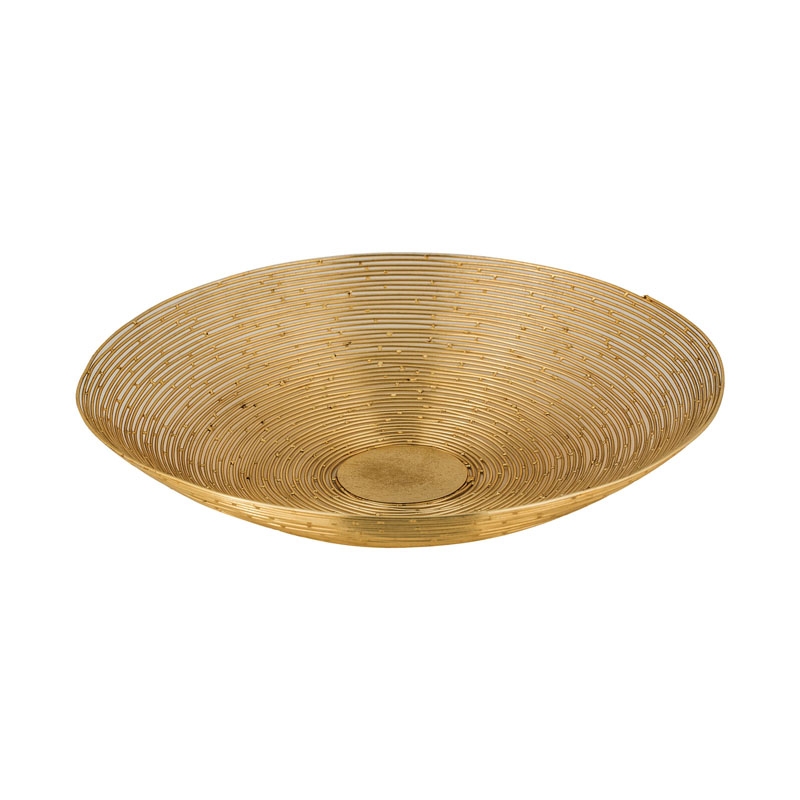 Large Gold Spray Bowl - Image 0