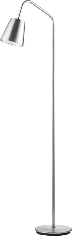 Crane Nickel Floor Lamp - Image 3