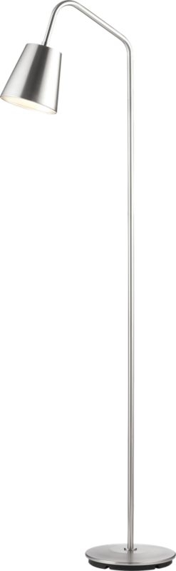 Crane Nickel Floor Lamp - Image 4