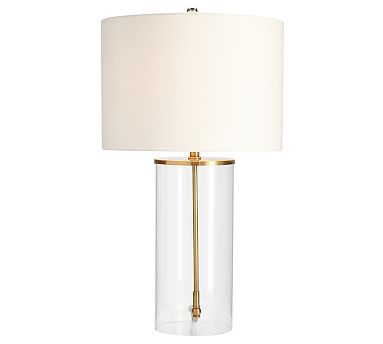 Aria Table Lamp, Antique Brass - Image 0