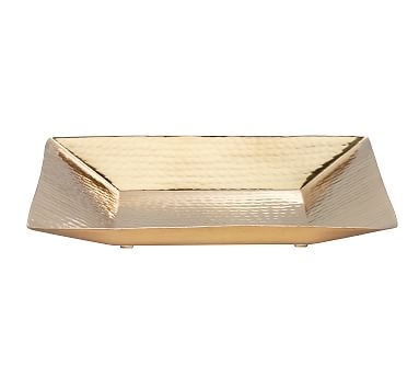 Hammered Brass Tray - Image 1