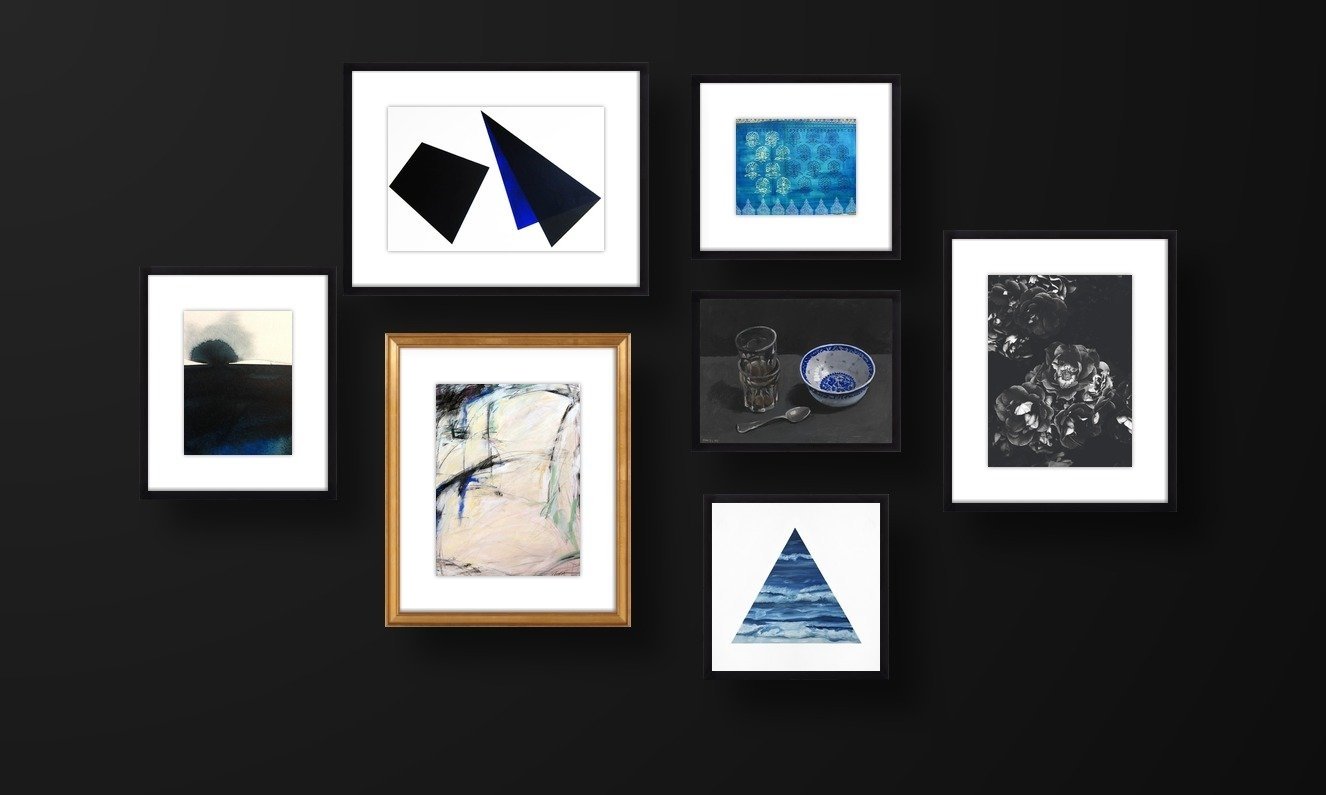 Black and Blue - Gallery Wall - Image 0