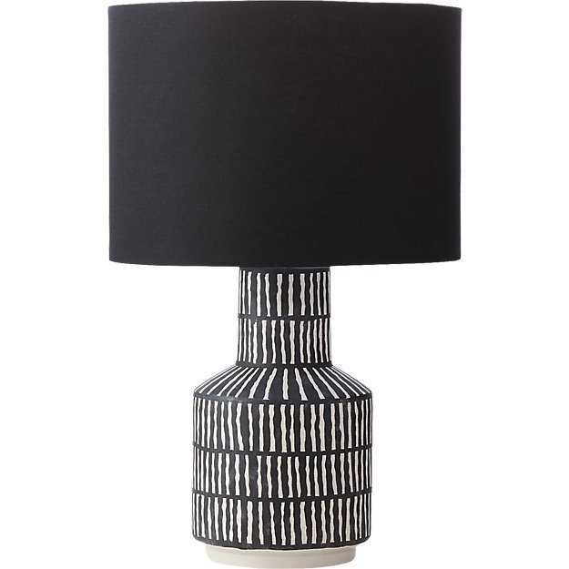 Hatch Black and White Table Lamp - Image 0
