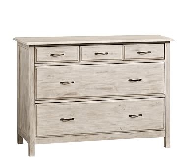 Rory Nursery Dresser, Weathered White, In-Home Delivery - Image 1