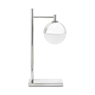 Cardiff Table Lamp, Polished Nickel - Image 0