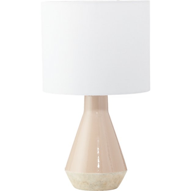 Emmie Pink Ceramic Table Lamp - Image 0