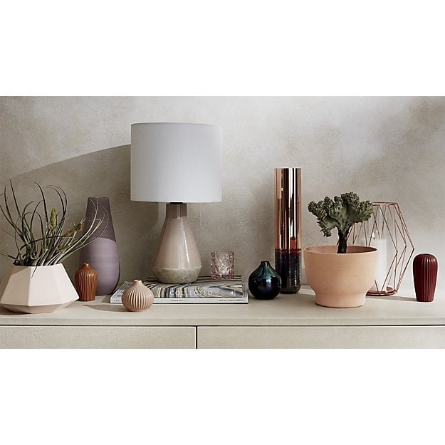 Emmie Pink Ceramic Table Lamp - Image 1