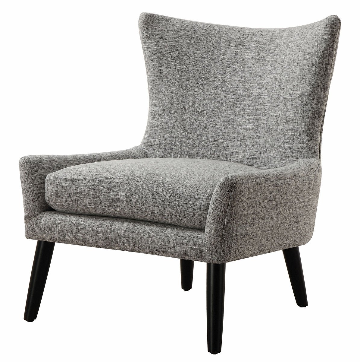 Sullivan Gray Linen Chair - Image 0