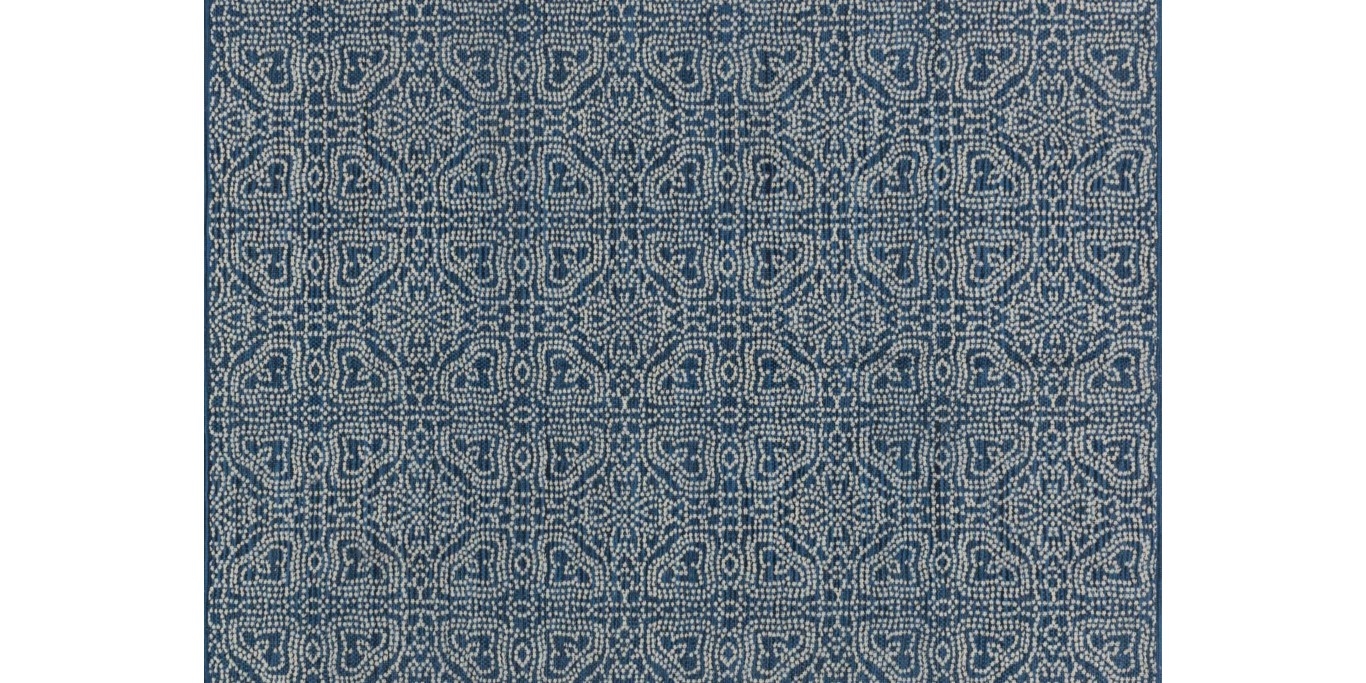 EMMIE KAY Rug NAVY / CREAM 7'-9" x 9'-9" - Image 1