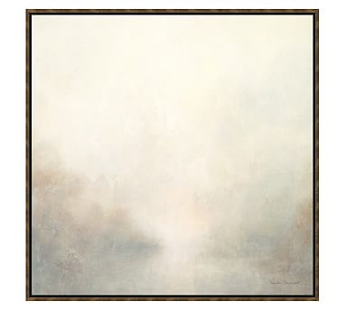 Warm Landscape Framed Canvas, 36 x 36" - Image 1