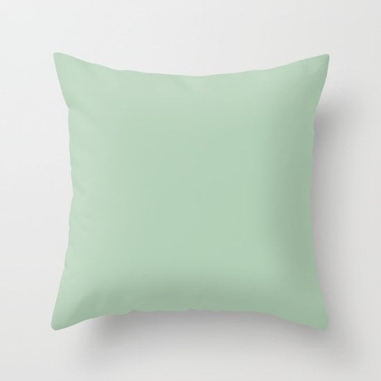 Simply Pastel Cactus Green pillow with insert 20x20 - Image 0