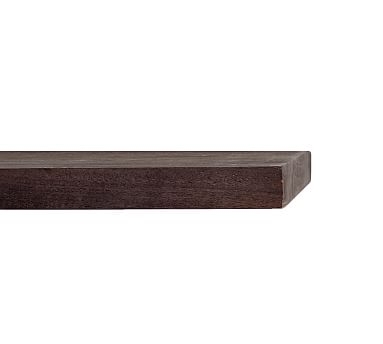 Dark Wood Shelf - 4' - Image 1
