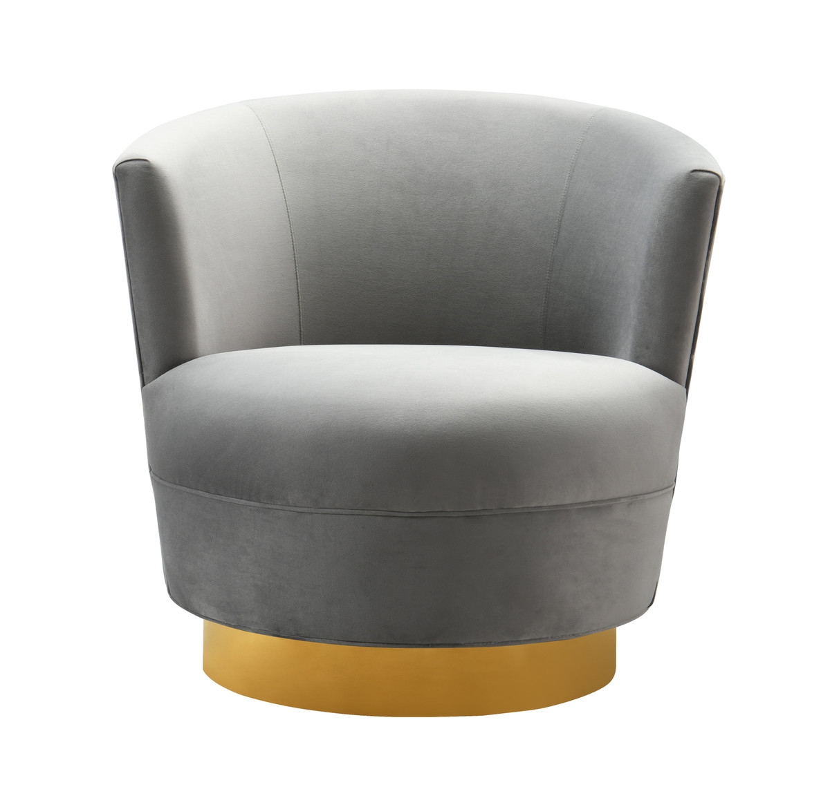 Noah Grey Swivel Chair - Image 0