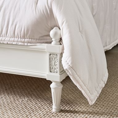 Colette Classic Bed, Full, Simply White - Image 1