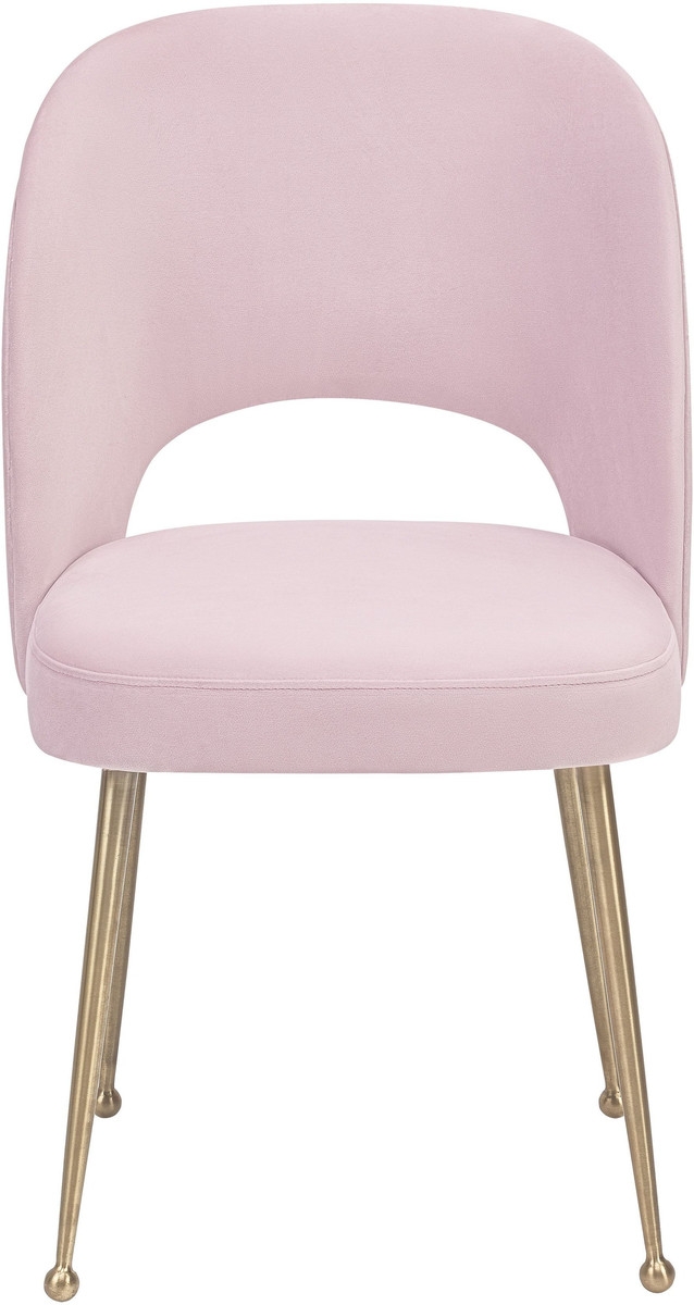 Swell Blush Velvet Chair - Image 1