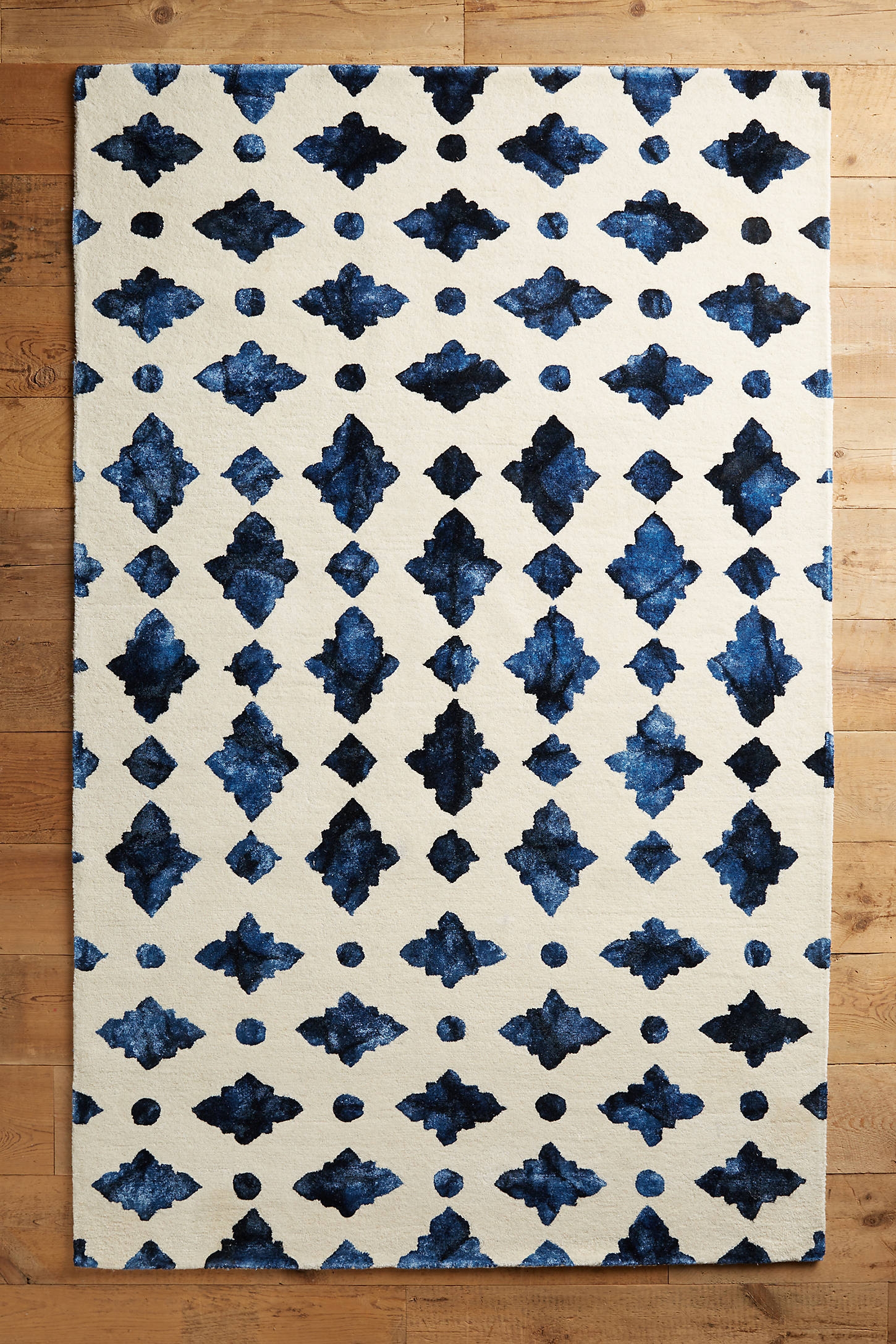 Moroccan Tile Rug, 9'x12' - Image 0