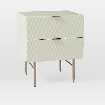 Audrey Nightstand, Parchment - Image 1