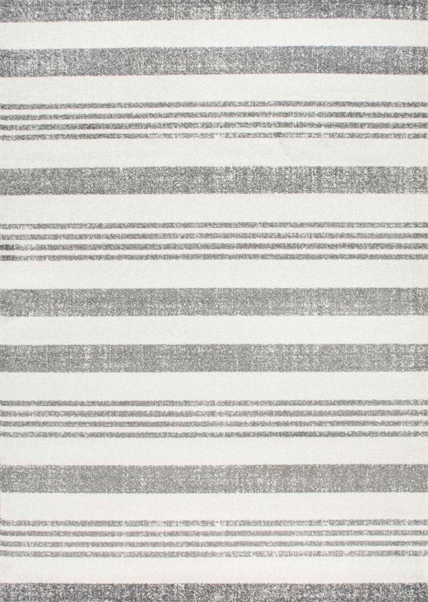 Striped Kelsi Rug - Grey - 5X7 - Image 0