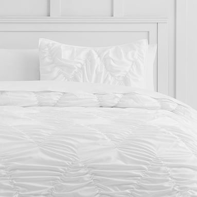 Whimsical Waves Comforter, Full/Queen, White - Image 0