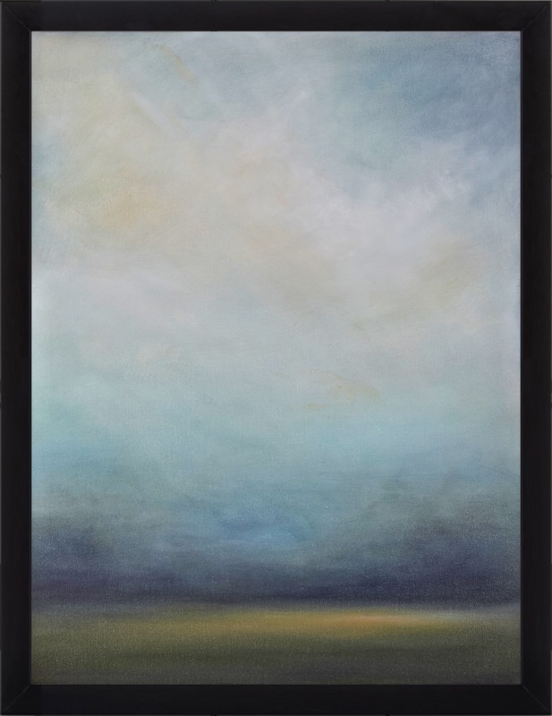 Cool Mist, 16"x20", Large Contemporary Black Frame, No Mat - Image 0