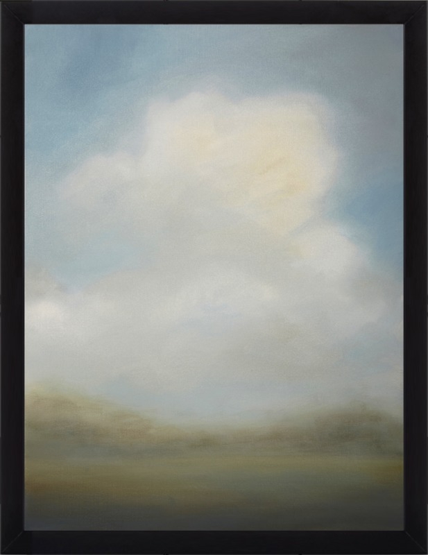 Misted Morning, 16"x20", Large Contemporary Black Frame, No Mat - Image 0