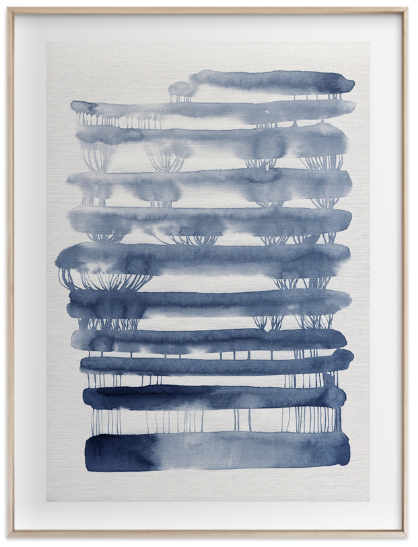 Abstract Watercolor 90 Art Print - 11 x 14 - Image 0