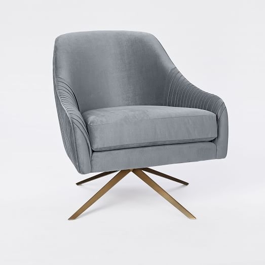 Roar + Rabbit™ Swivel Chair - Steel Blue - Image 0