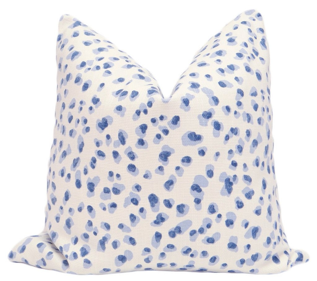 Dot Print // Periwinkle, pillow cover - Image 0