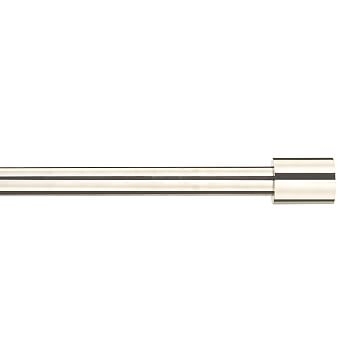 Oversized Metal Rod, 44"-108" Polished-Nickel - Image 1