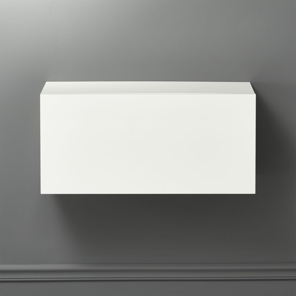 "hyde white 30"" wall mounted cabinet" - Image 0