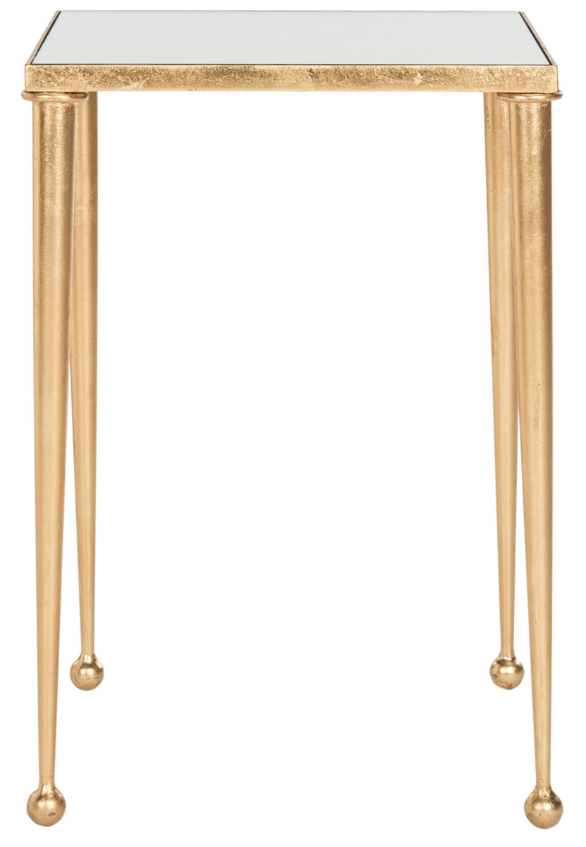 Nyacko Mirror Top End Table - Antique Gold - Arlo Home - Image 1