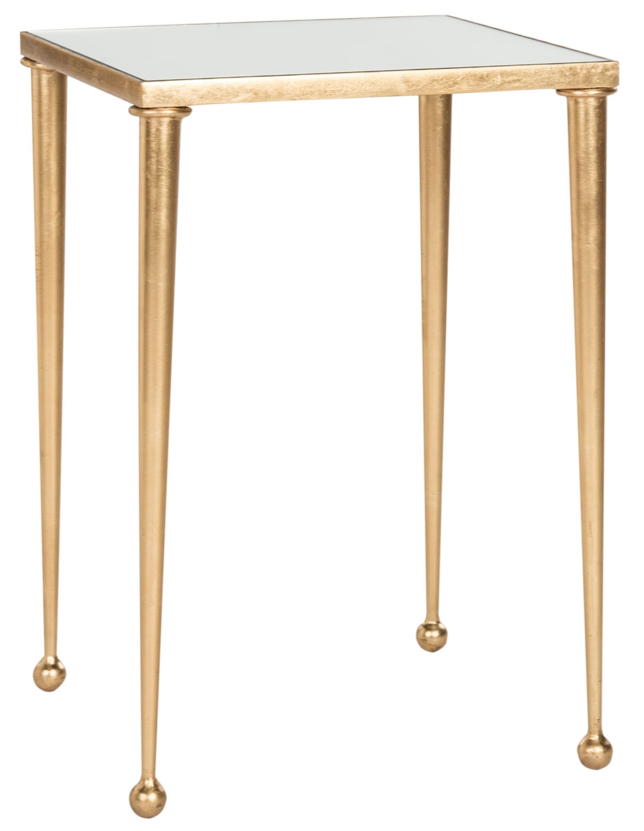 Nyacko Mirror Top End Table - Antique Gold - Arlo Home - Image 0