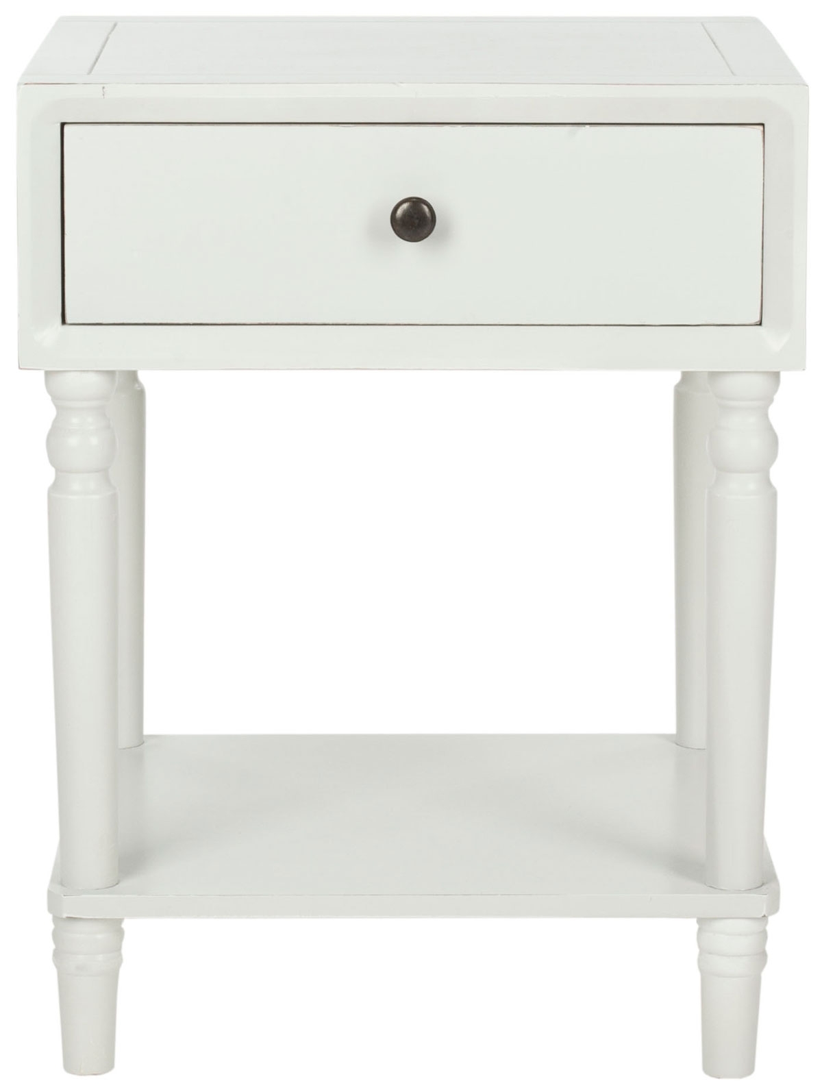 Siobhan Nightstand With Storage Drawer - Shady White - Arlo Home - Image 0