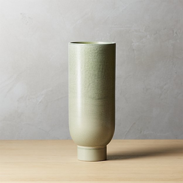 canopy small light green vase - Image 0