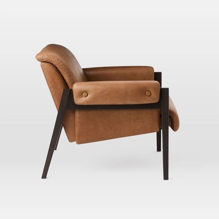 Stanton Chair, Taos Leather, Sand - Image 3