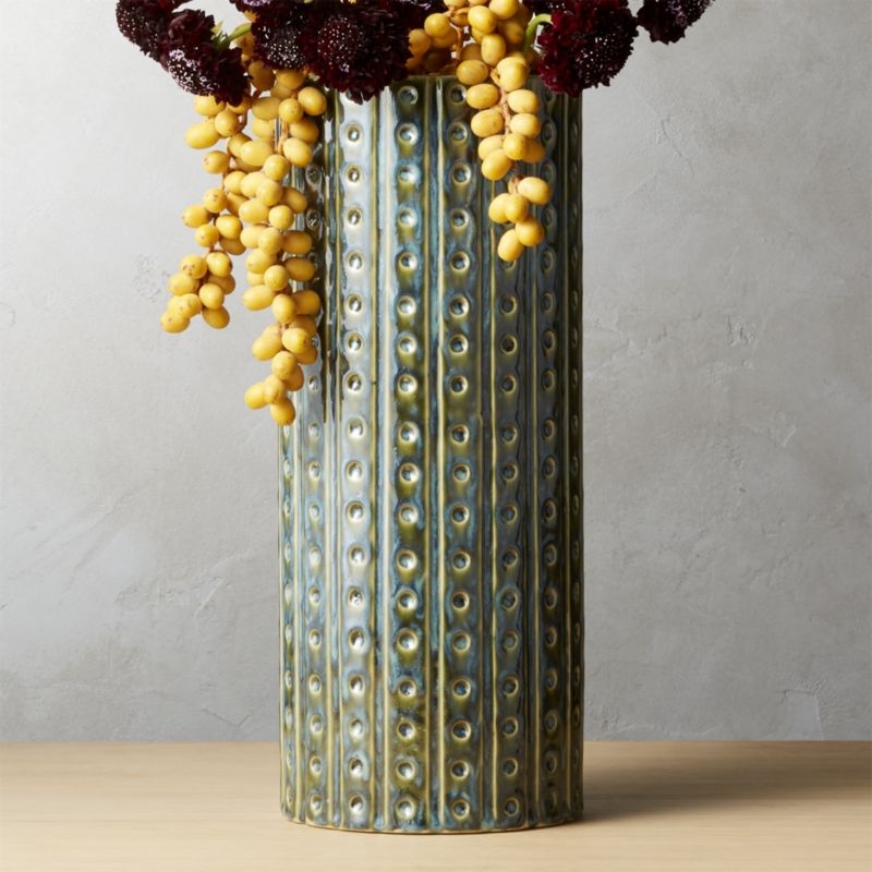 Pedro Blue-Green Vase - Image 1