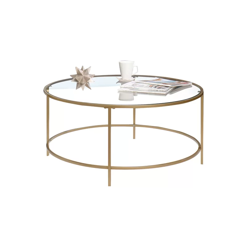 Mercury Row Casanova Coffee Table - Gold - Image 0