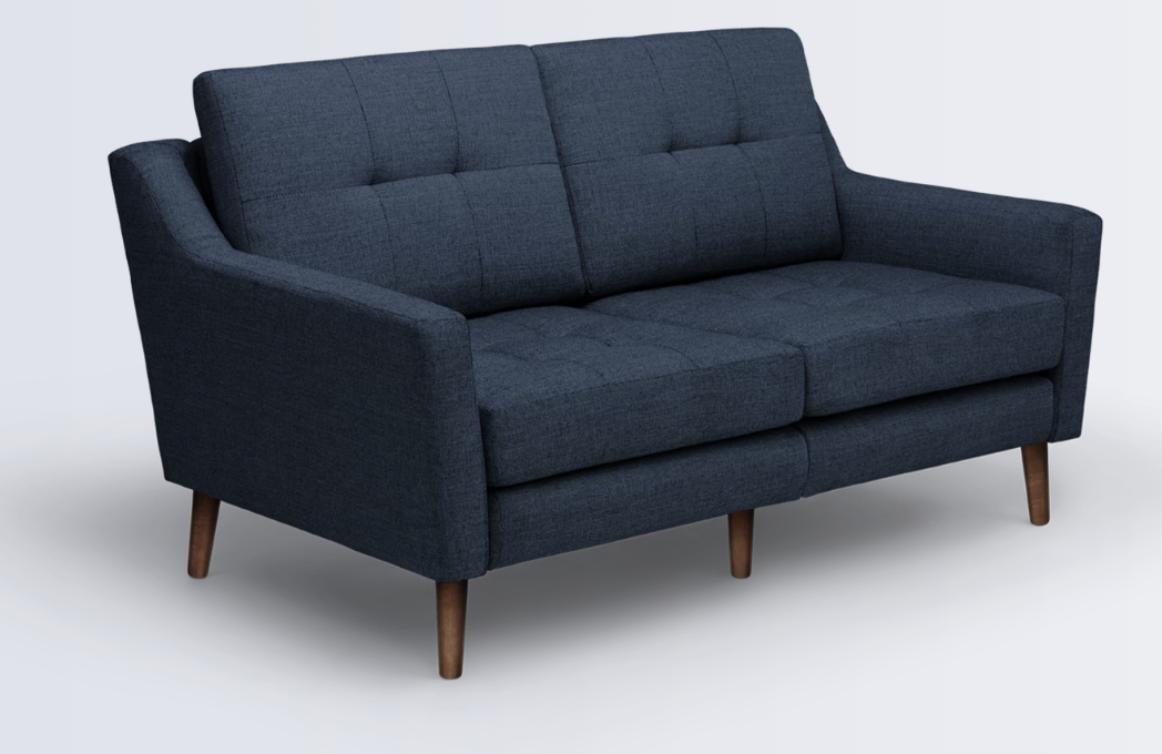 Love Seat in Navy Blue - Image 0