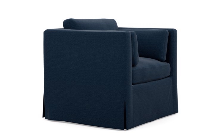 Miles Chairs with Petite in Ocean Fabric - Image 1
