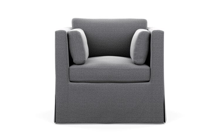Miles Chairs with Petite in Tin Fabric - Image 0