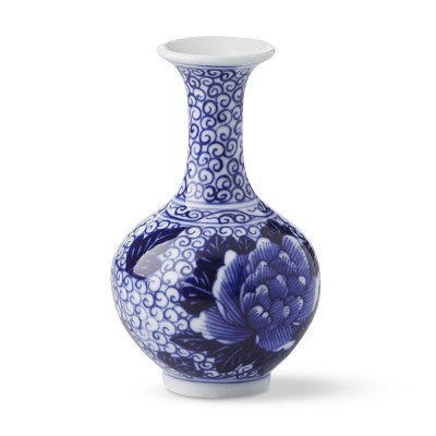 Chinoiserie Bud Vases, Medium - Image 0