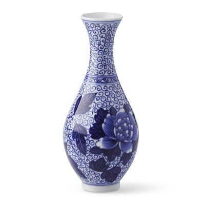 Chinoiserie Bud Vases, Large - Image 0